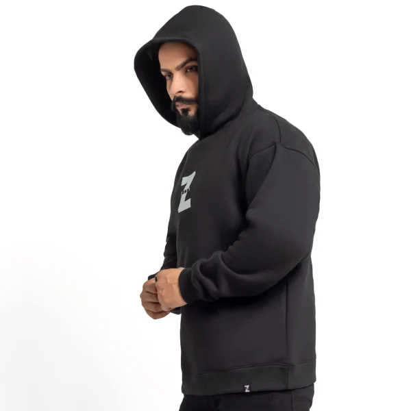 Essential Comfort Hoodie Black