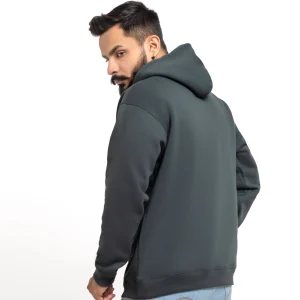 Essential Comfort Hoodie in Mute Green, free delivery in Pakistan
