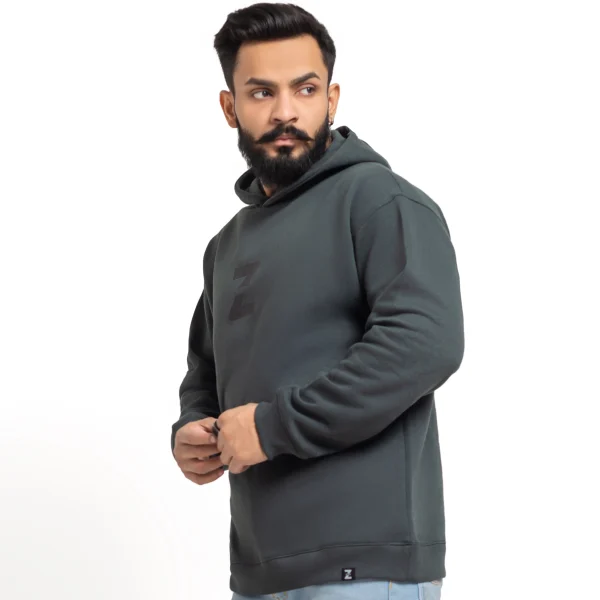 Essential Comfort Hoodie Mute Green - Image 3